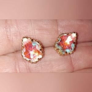 Kendra Scott Tessa Rose Gold Earr5